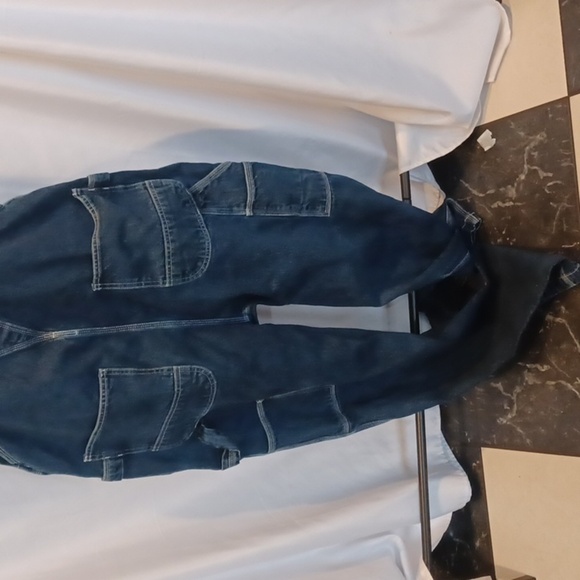 Five Brother Denim Overalls, 38x32 - Picture 6 of 8